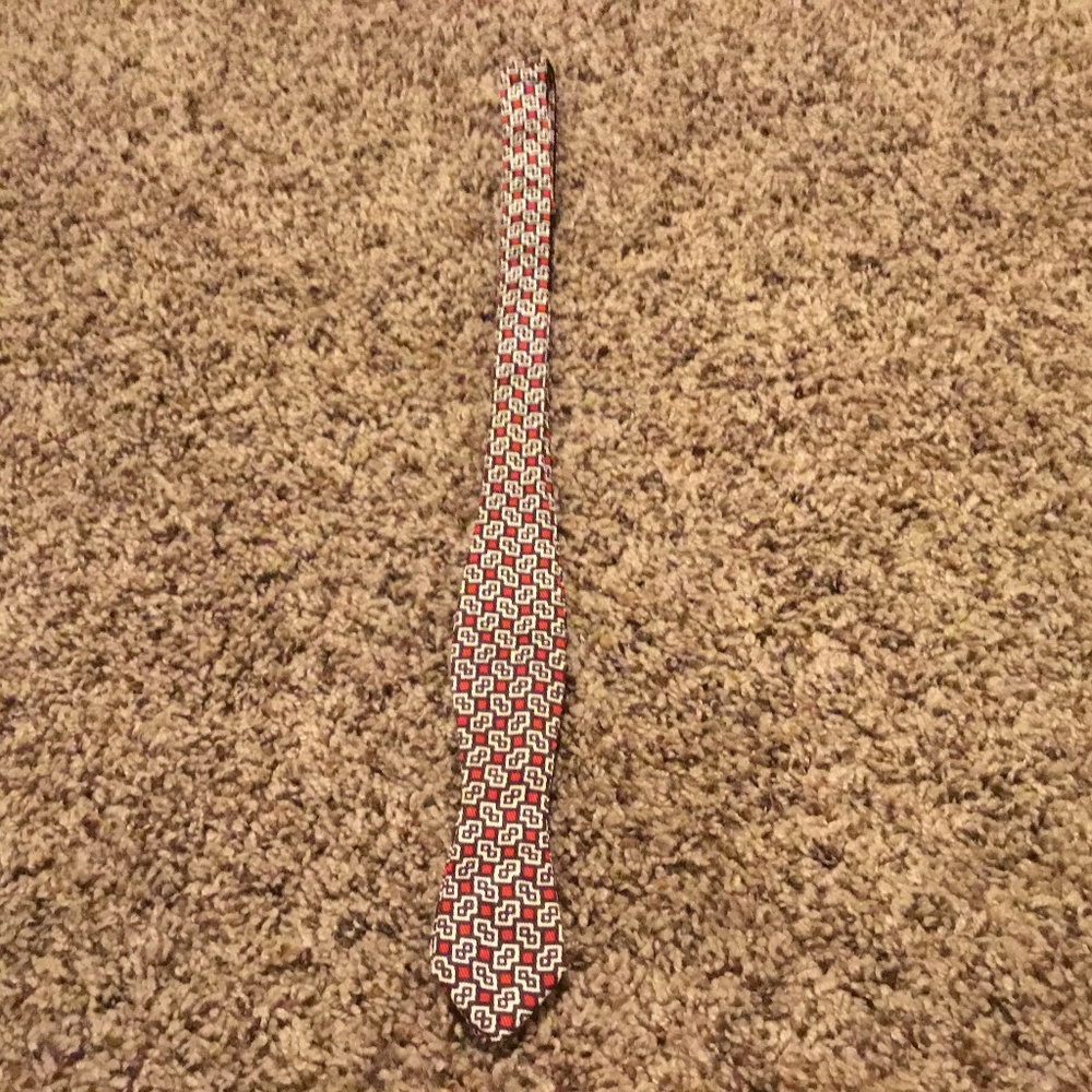 Vintage Silk Bow Tie (Batwing Shape)